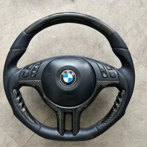 BMW E46 carbon steering