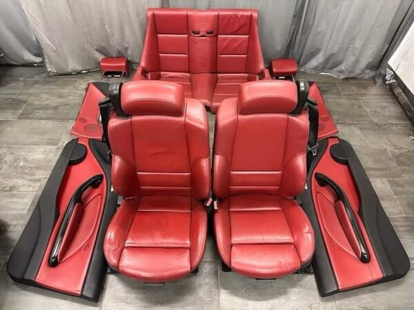 BMW E46 cabrio seats